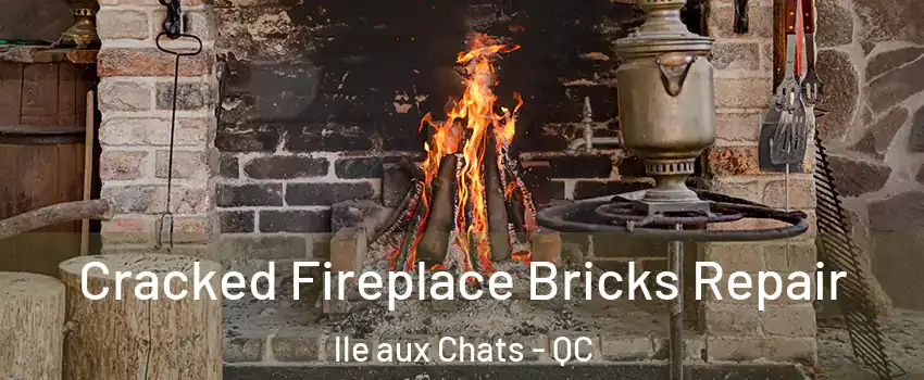  Cracked Fireplace Bricks Repair lle aux Chats - QC