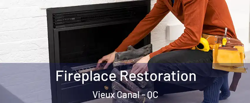 Fireplace Restoration Vieux Canal - QC