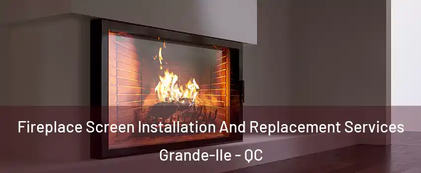  Fireplace Screen Installation And Replacement Services Grande-lle - QC