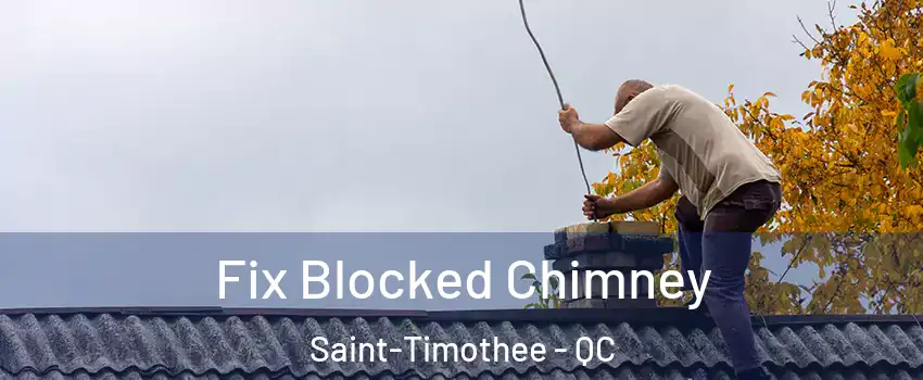  Fix Blocked Chimney Saint-Timothee - QC