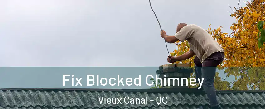  Fix Blocked Chimney Vieux Canal - QC