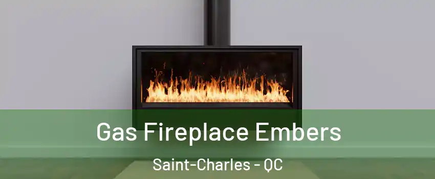  Gas Fireplace Embers Saint-Charles - QC