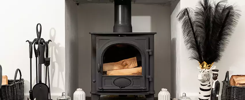 Thelin Hearth Products Providence Pellet Insert Fireplace Installation in Salaberry de Valleyfield, QC