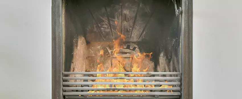 Travis Industries Linear Gas Fireplace Installation in Salaberry de Valleyfield, Quebec