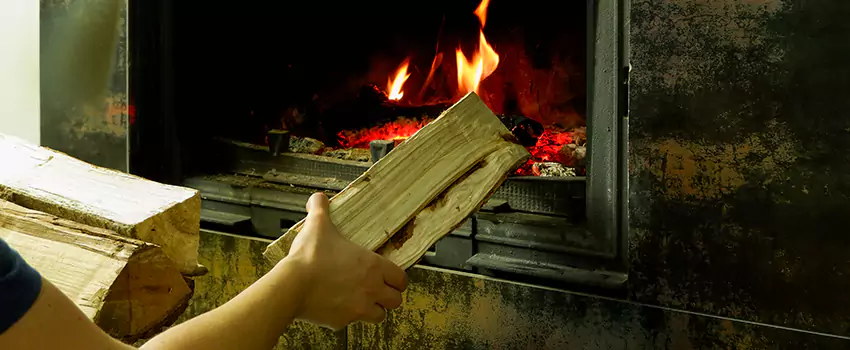 Wood Stove Heat Resistant Wall Repair in Salaberry de Valleyfield, Quebec