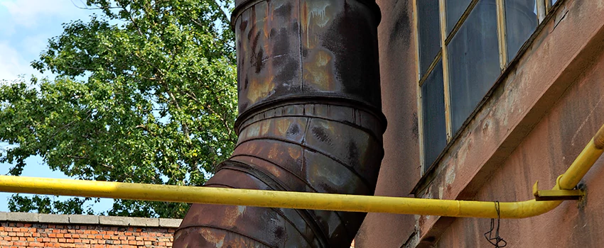 Lightning Protection Installation System for Industrial Chimneys in Salaberry de Valleyfield, Quebec