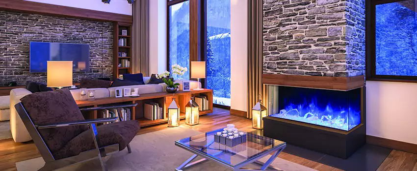 Dynamic Flame Color Fireplace Installation in Salaberry de Valleyfield, QC