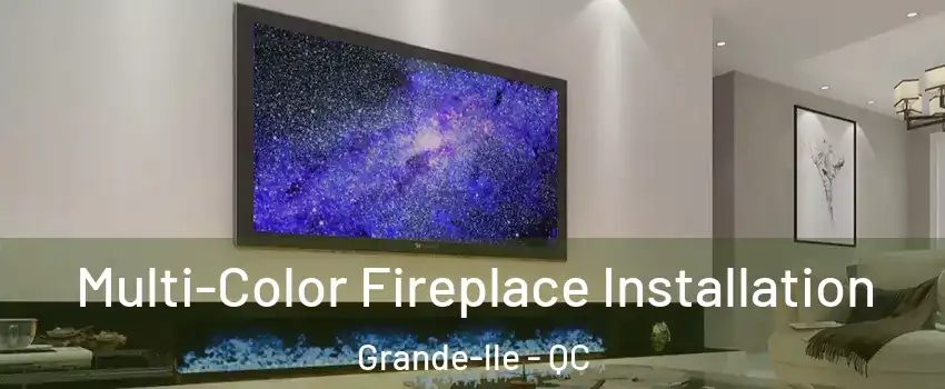  Multi-Color Fireplace Installation Grande-lle - QC